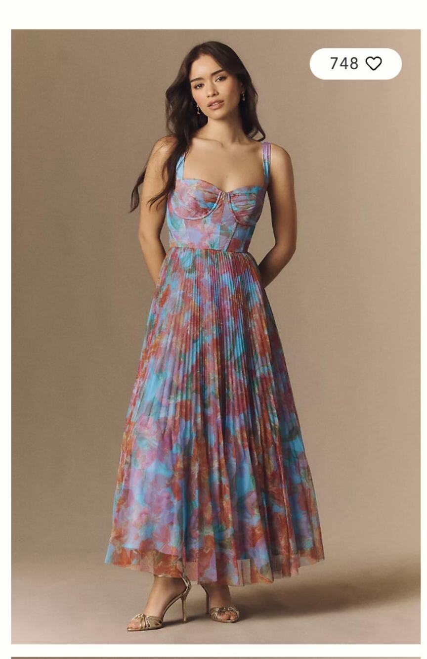 Anthropologie Hutch Macclare Gown 16W NEW